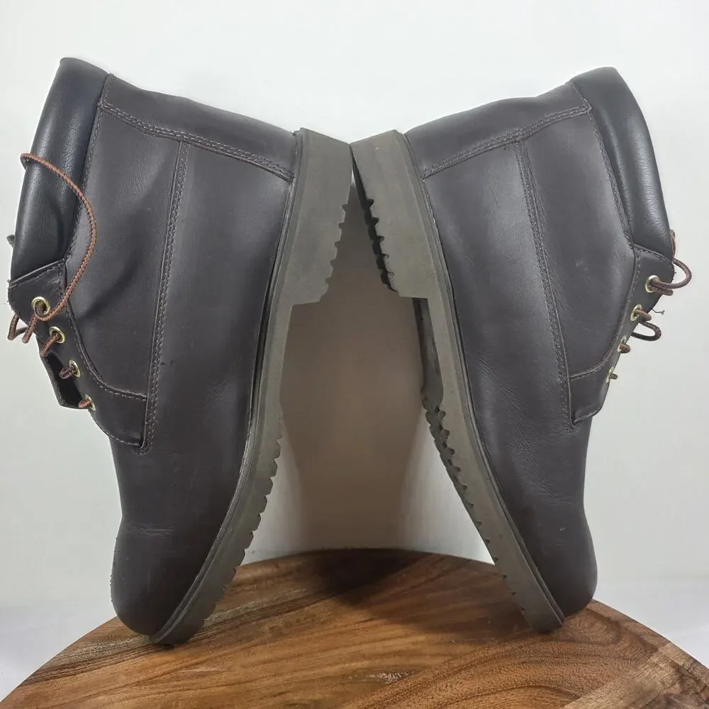 Timberland 1973 Newman Mens Dark Brown Size 12 Waterproof Leather Chukka Boots